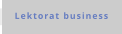 Lektorat business